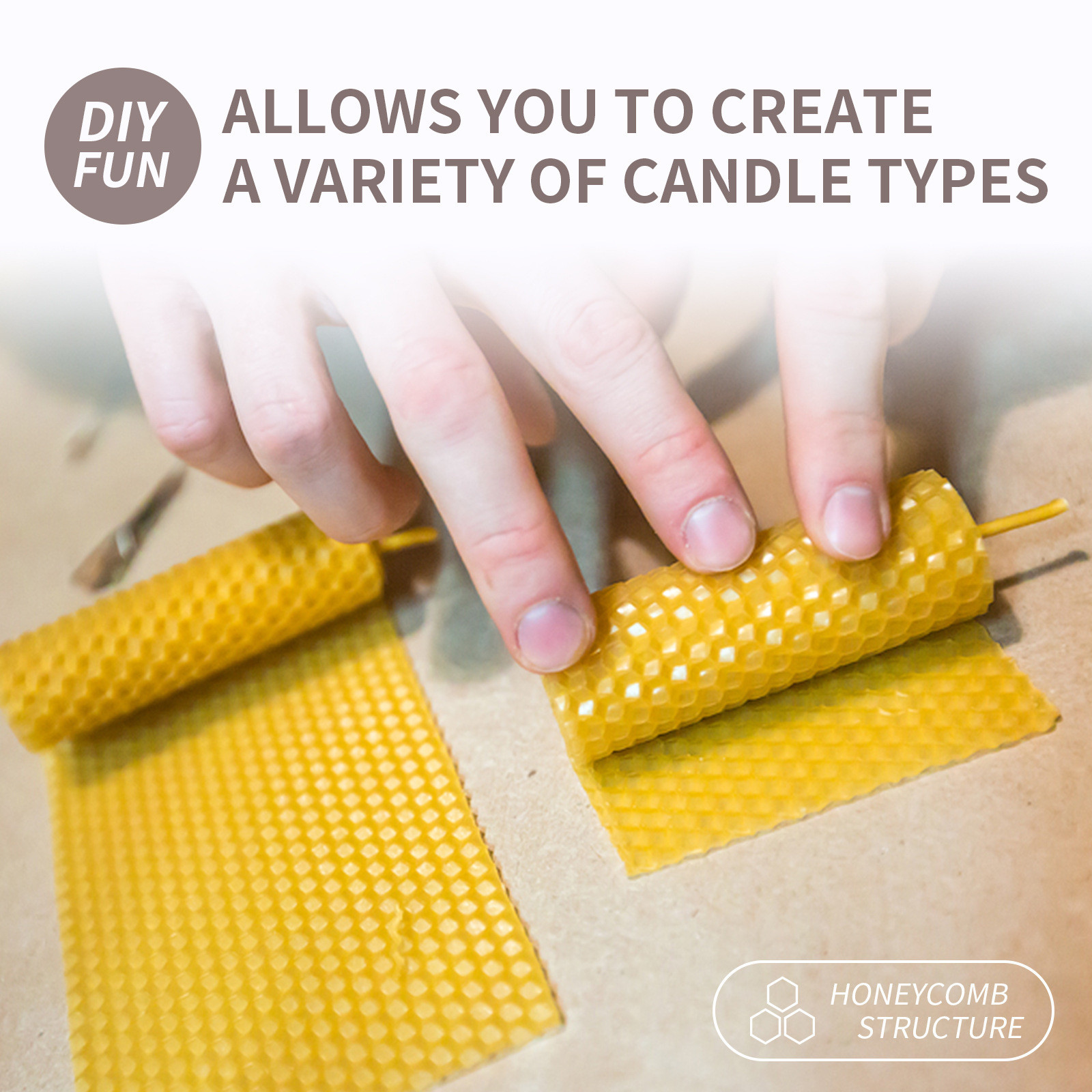 10/20/30pcs Natural Beeswax Sh - đánh giá và giá Candle Supplies Kit