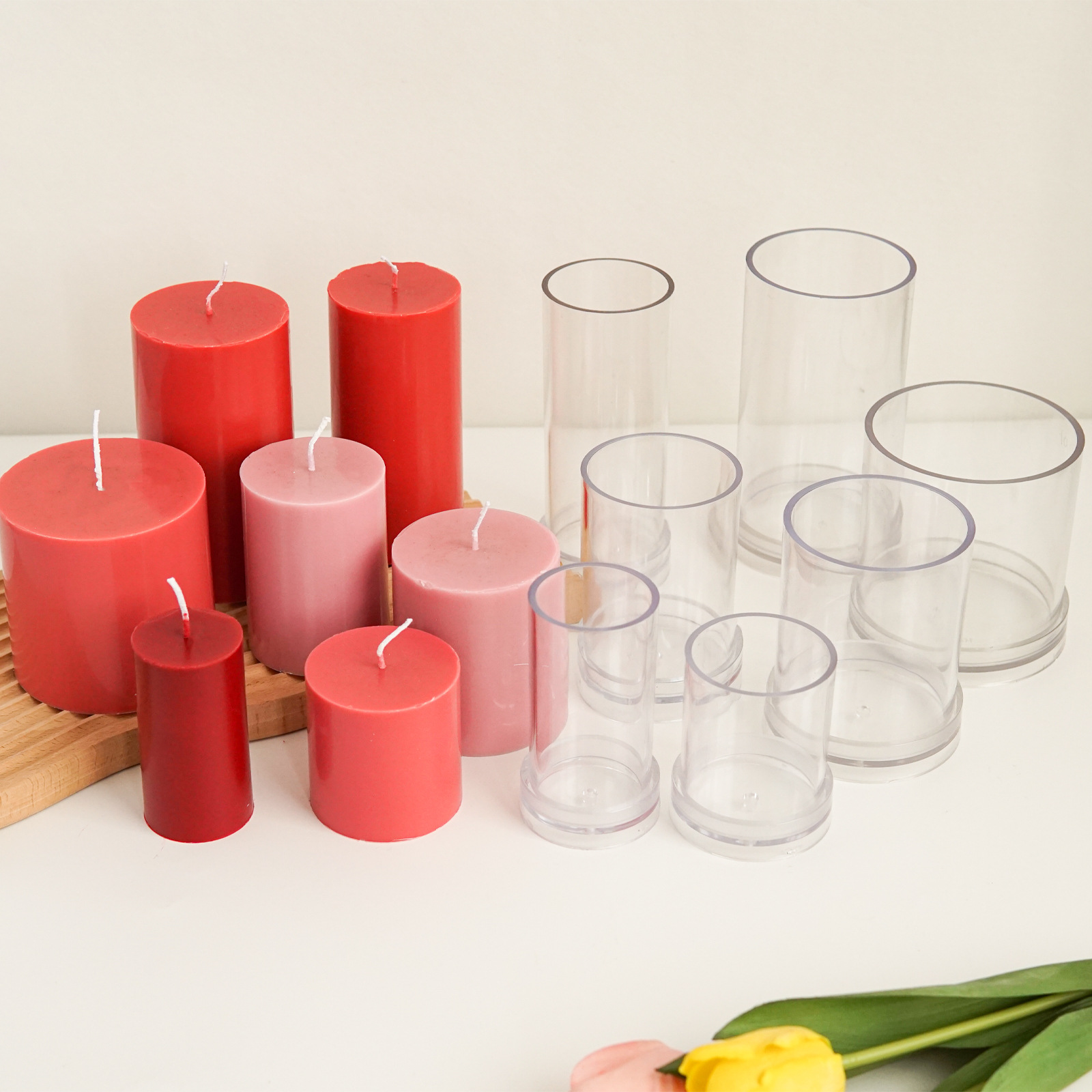 Khác Nhau 3D Hình Trụ Xông Khu - đánh giá và giá Candle Supplies Kit