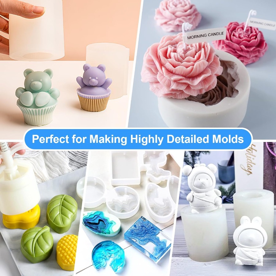 Silicone Mold Making Kit, 38.8 - đánh giá và giá Candle Supplies Kit